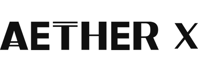 AETHER X 로고